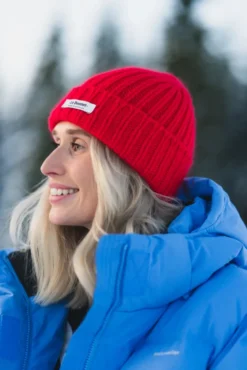 Beanie Logo Crimson