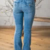 Becca Mid Rise Bootcut Flap Peak Spot