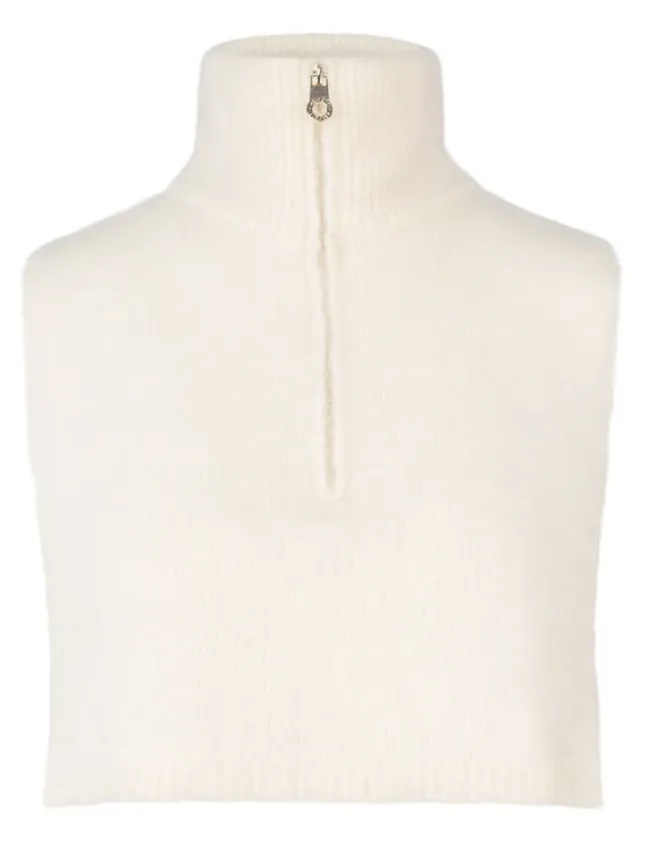 Belinda Chunky High Neck Bright White