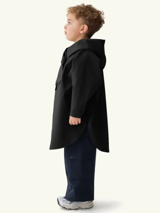 Bergen Poncho Mini Black