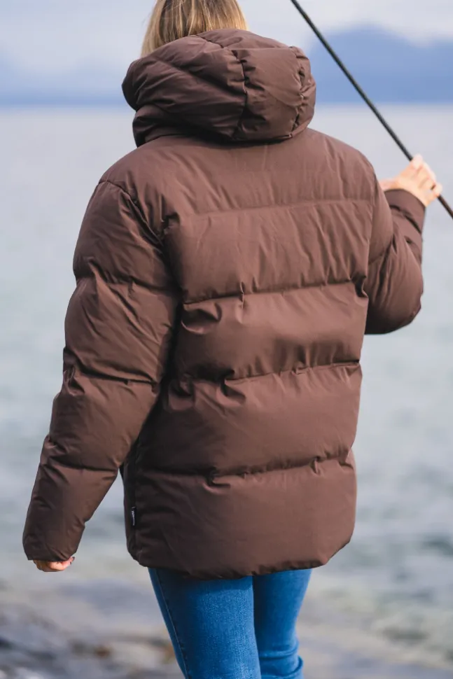 Besseggen Down Jacket Dark Brown