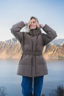 Besseggen Light Down Jacket Taupe