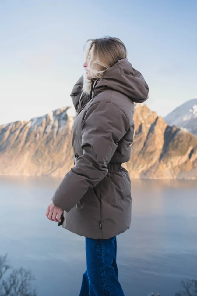 Besseggen Light Down Jacket Taupe