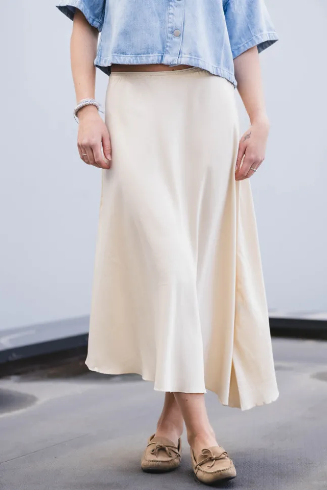 Bethanie Ullas Skirt Bleached Sand
