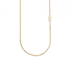 Big Number Necklace Gold - 50L - 8