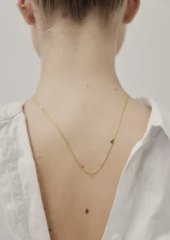 Big Number Necklace Gold - 40L - 4