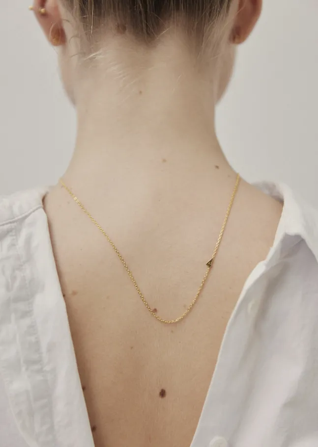 Big Number Necklace Gold - 40L - 4
