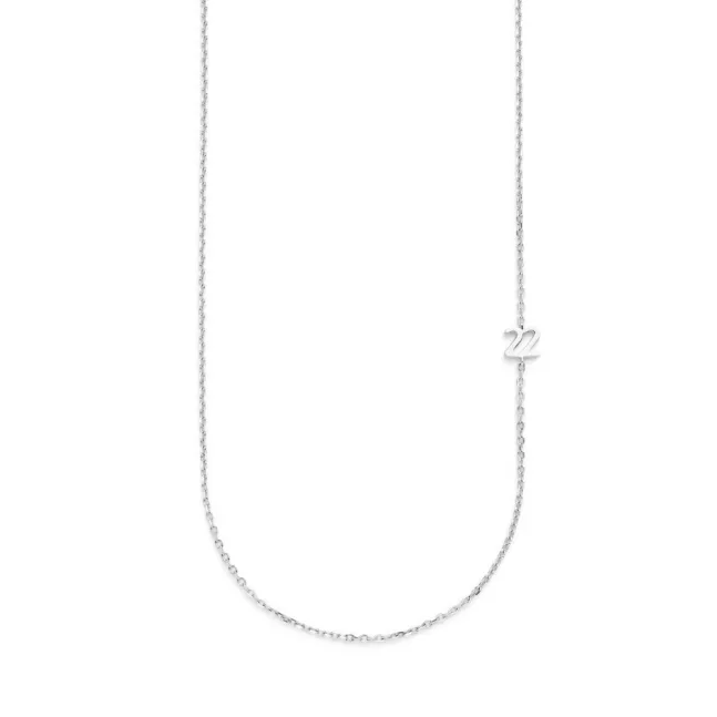 Big Number Necklace Silver - 50L - 22