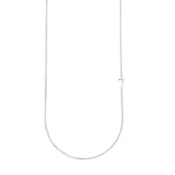 Big Number Necklace Silver - 50L - 7