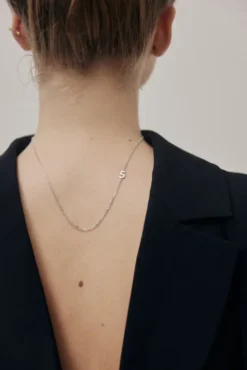 Big Number Necklace Silver - 50L - 5