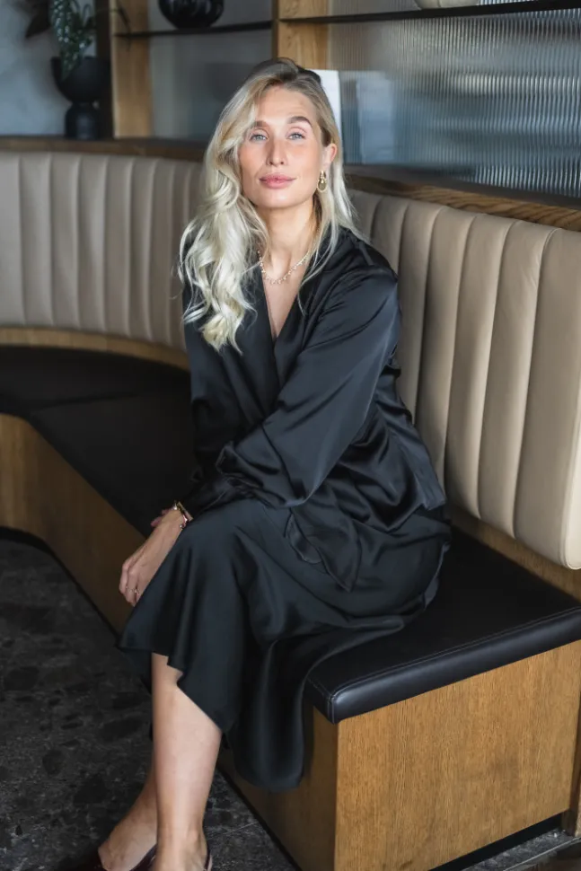 Blair Blouse Semi Rich Black
