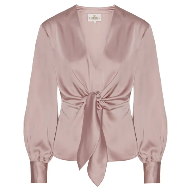 Blair Blouse Semi Rich Blush