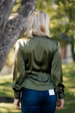 Blair Blouse Semi Rich Olive