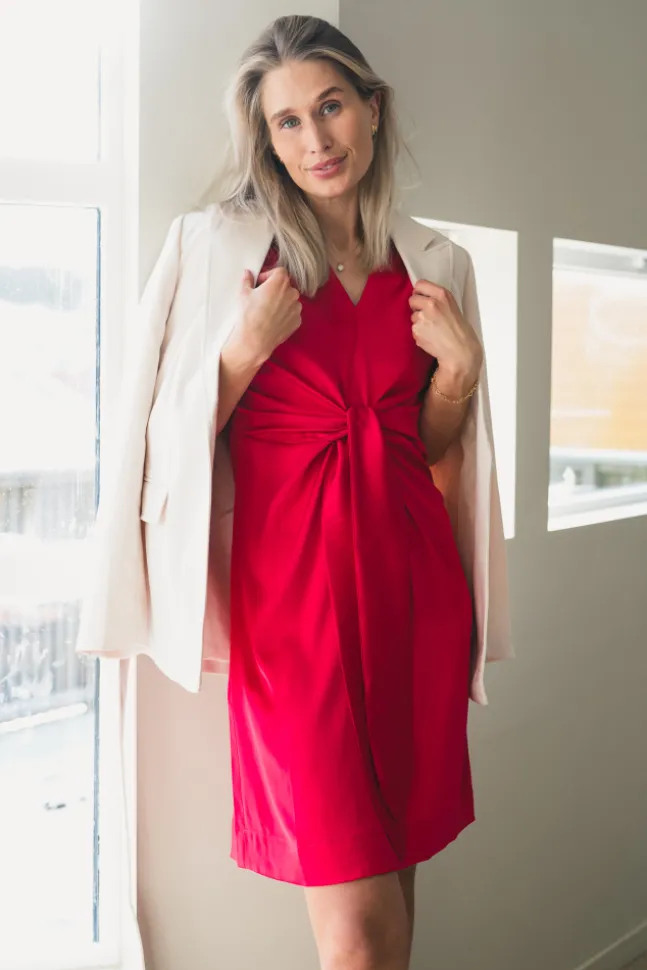 Blair Dress Semi Rich Deep Pink
