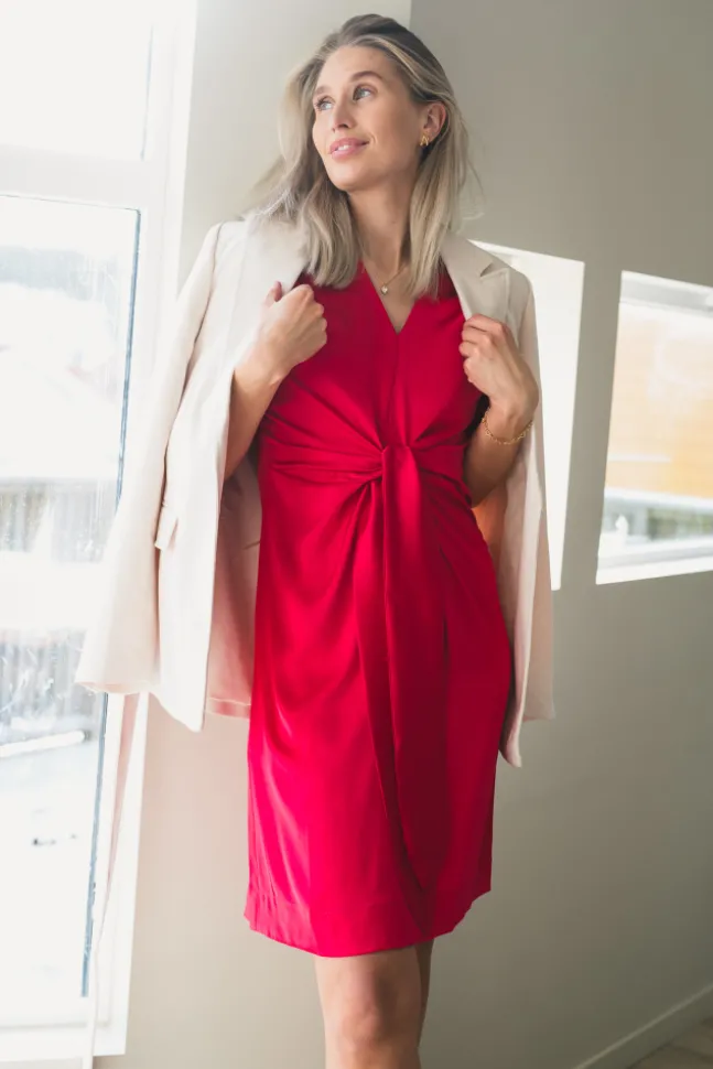 Blair Dress Semi Rich Deep Pink