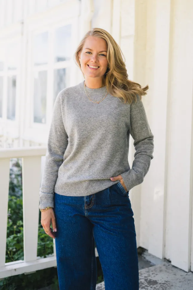 Boston O-Neck 6304 Grey Melange