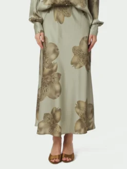 Bovary Misty Orchid Skirt Smoke Green