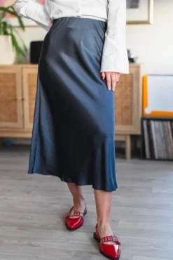 Bovary Skirt Midnight Blue