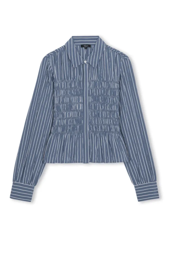 Bradshaw Washed Indigo Stripe