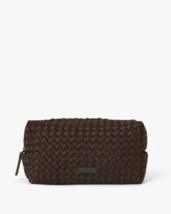 Braiding Washbag Chocolate Plum