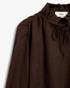 Brooke Blouse Cocoa Brown