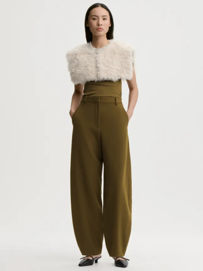 Carlien High Waist Trouser Hunt