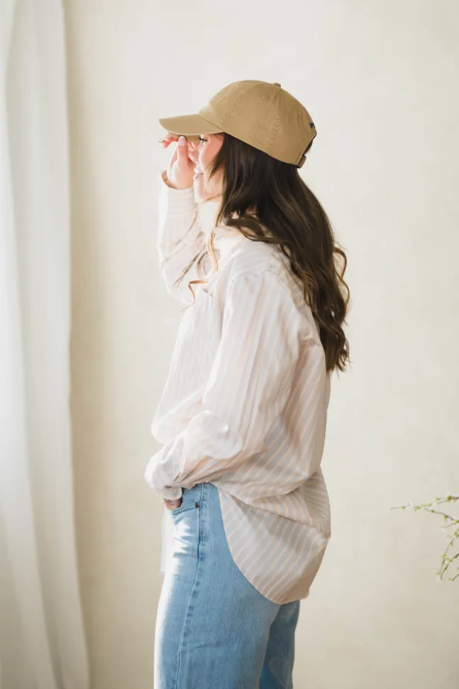 Carlotta Shirt Orange/Grey