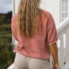 Catina Pilla 2/4 Pullover Oatmeal/F Rose