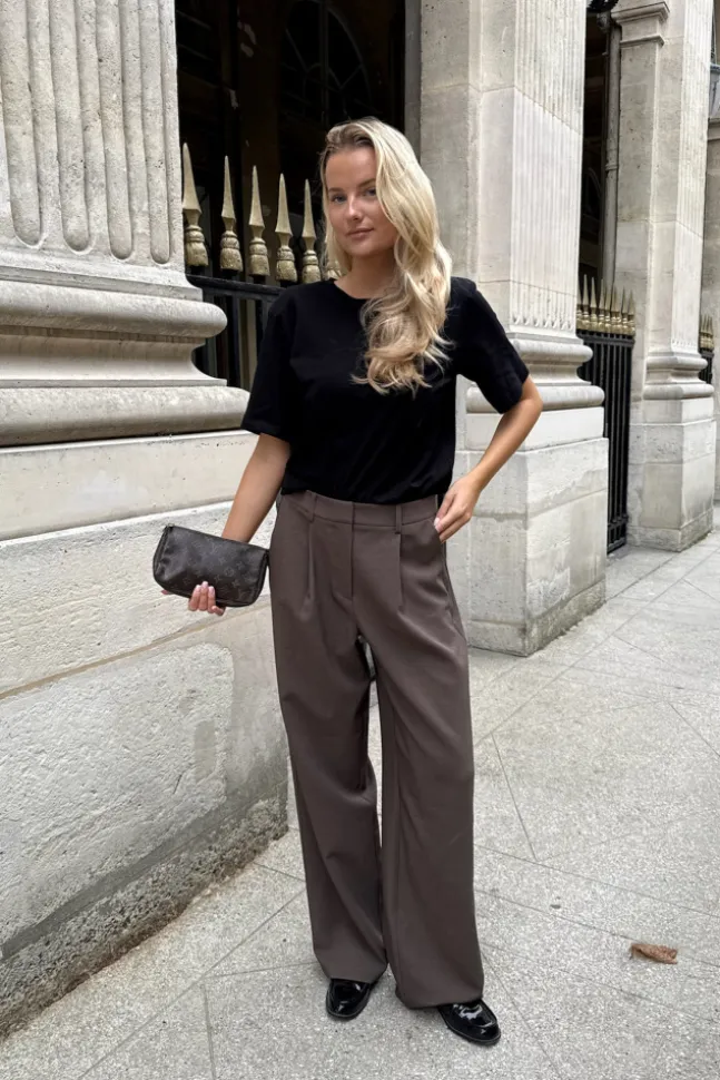 Celinaic Pants Dark Brown