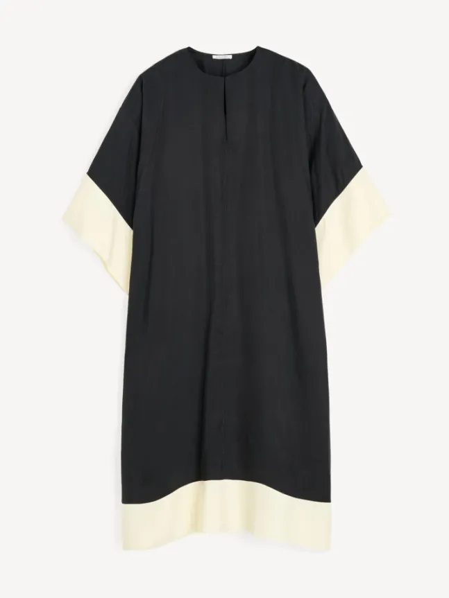 Cicine Dress Black White Color Block