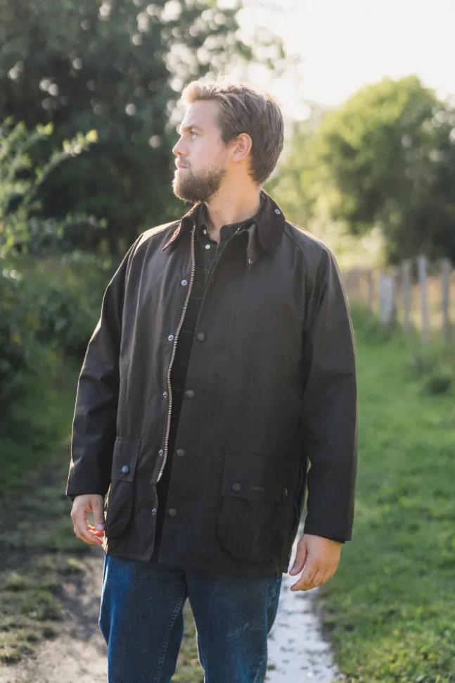 Classic Beaufort Wax Jacket Olive