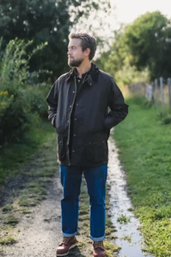 Classic Beaufort Wax Jacket Olive