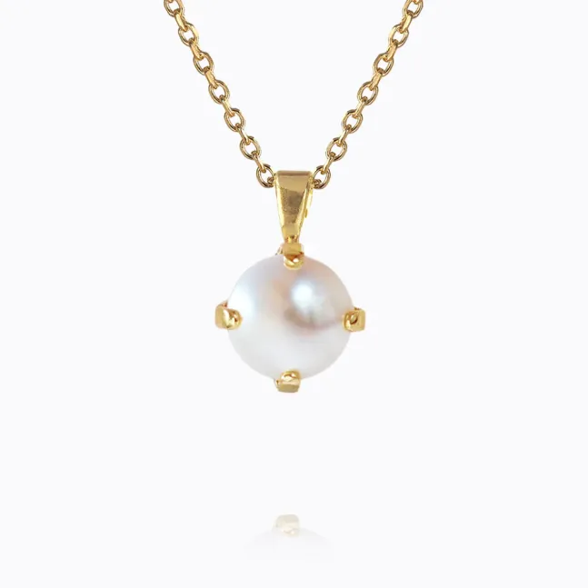 Classic Petite Necklace Pearl