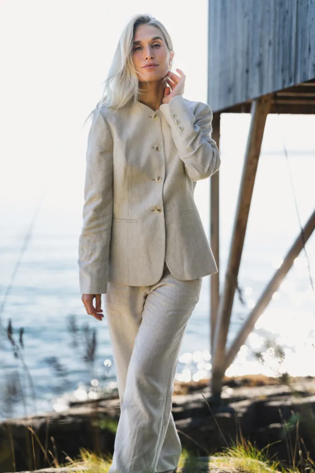 Cleo Blazer Sand Melange