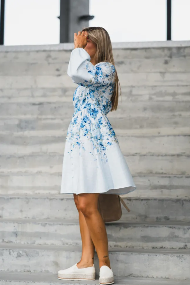 Cleo LS Dress Skyway Cleo Print