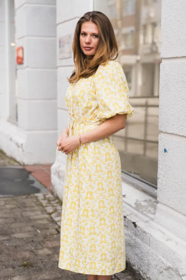 Colea 2/4 Long Dress Pristine Colea Print