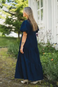 Colea SS Ankle Dress Navy Blazer