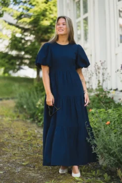 Colea SS Ankle Dress Navy Blazer