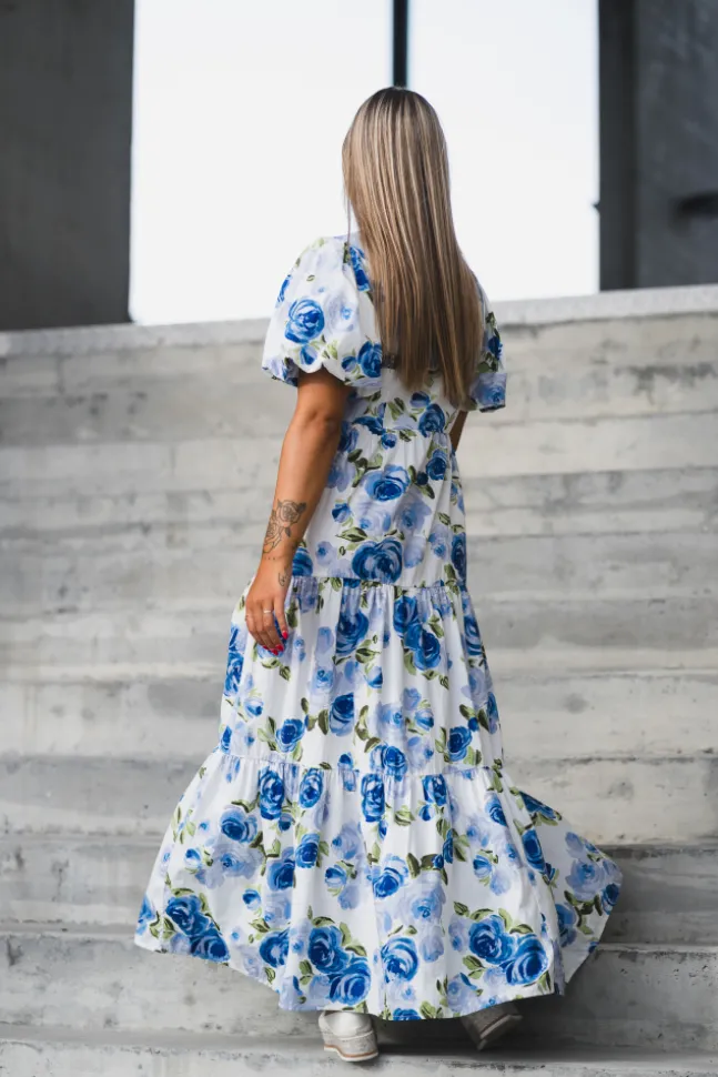 Colea SS Ankle Dress Star White Emula