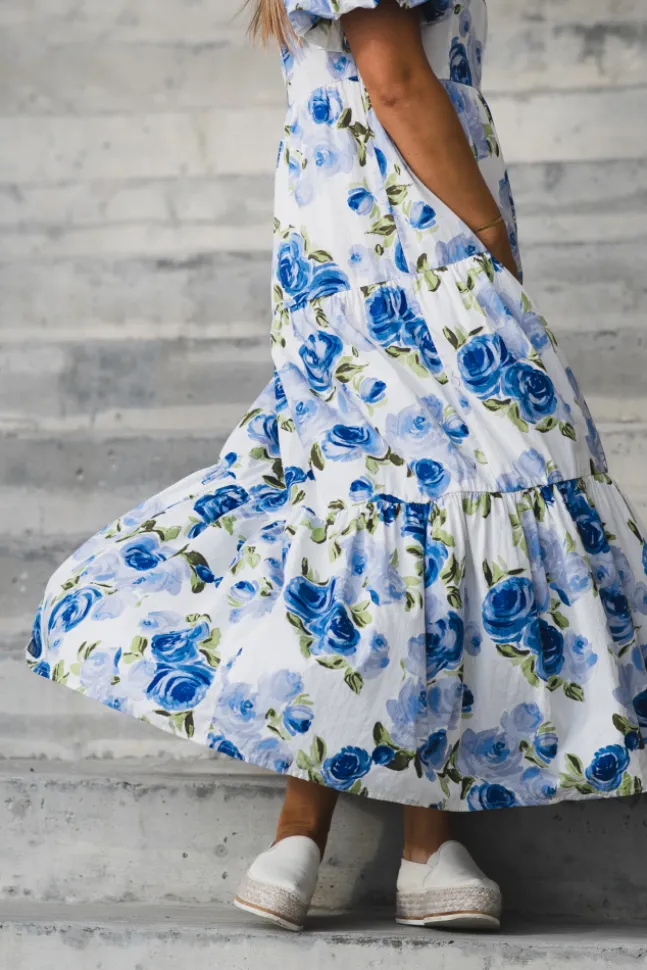 Colea SS Ankle Dress Star White Emula
