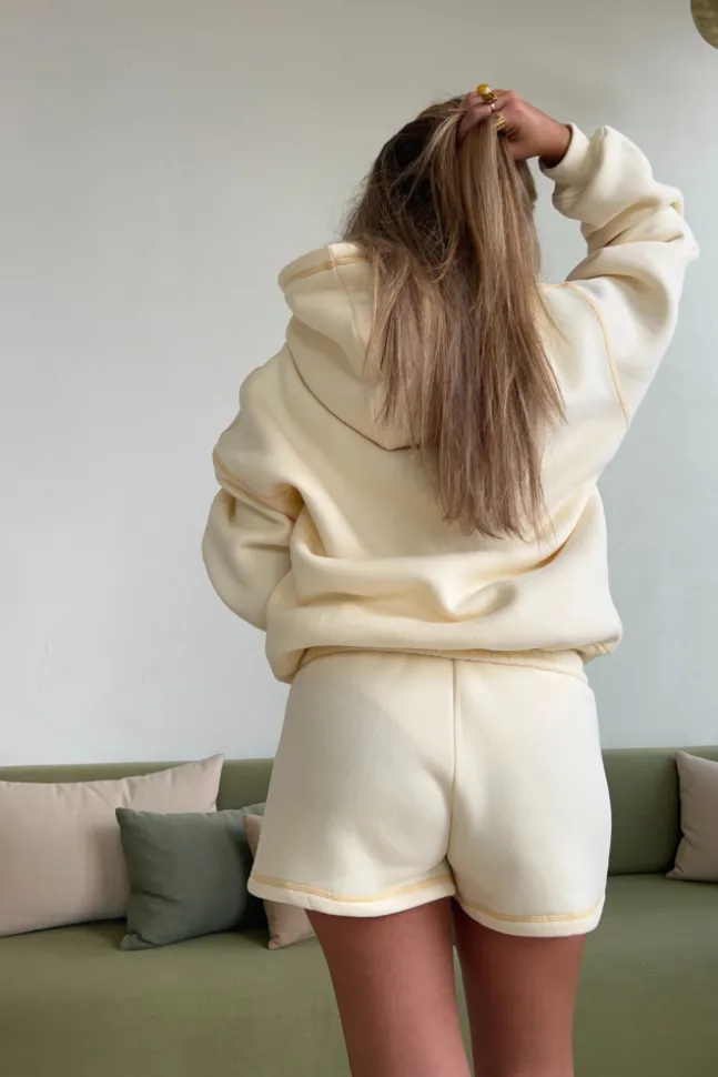 Contour Oversized Hoodie Yellow