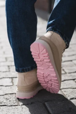 Core Cap Braided Sand/Pink