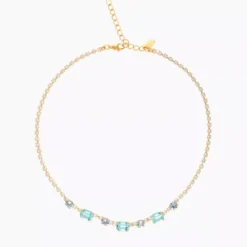 Corinna Necklace Gold Sea Breeze Combo