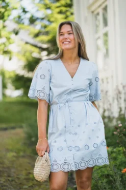 Cornelia 2/4 Tie Dress Skyway
