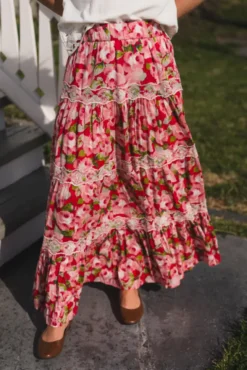 Cotton Slub Skirt Romace