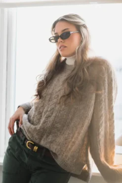 Cozy Sweater Beige Melange
