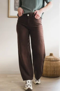 Culotte Linen Summer Chocolate Martini