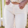 Culotte Linen Summer Ecru