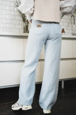 Culotte Linen Summer Pearl Blue