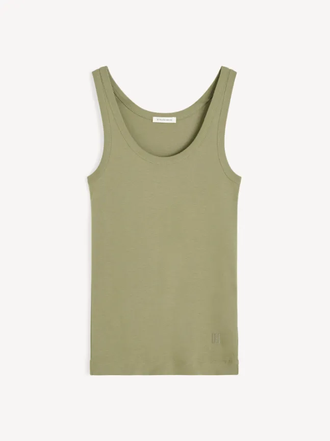 Dali Tank Top Deep Lichen Green